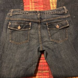 Size 10 Banana Republic boot cut jeans.